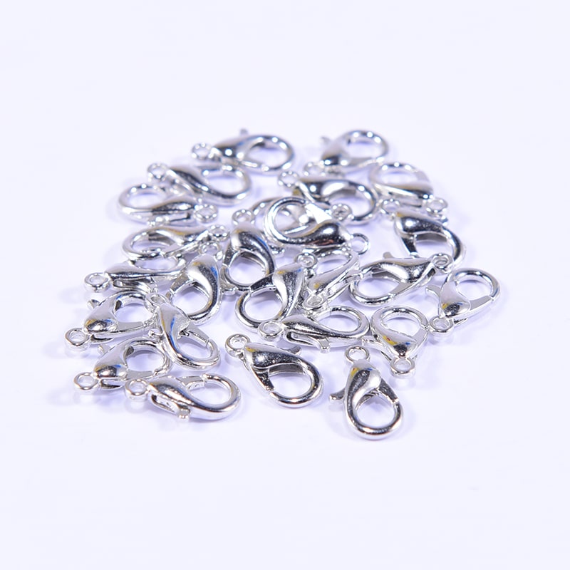 crochet accroche lunettes argent