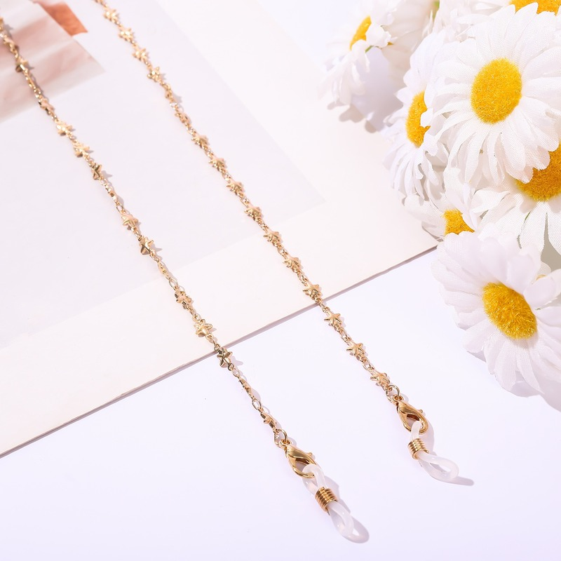 porte lunette collier étoile