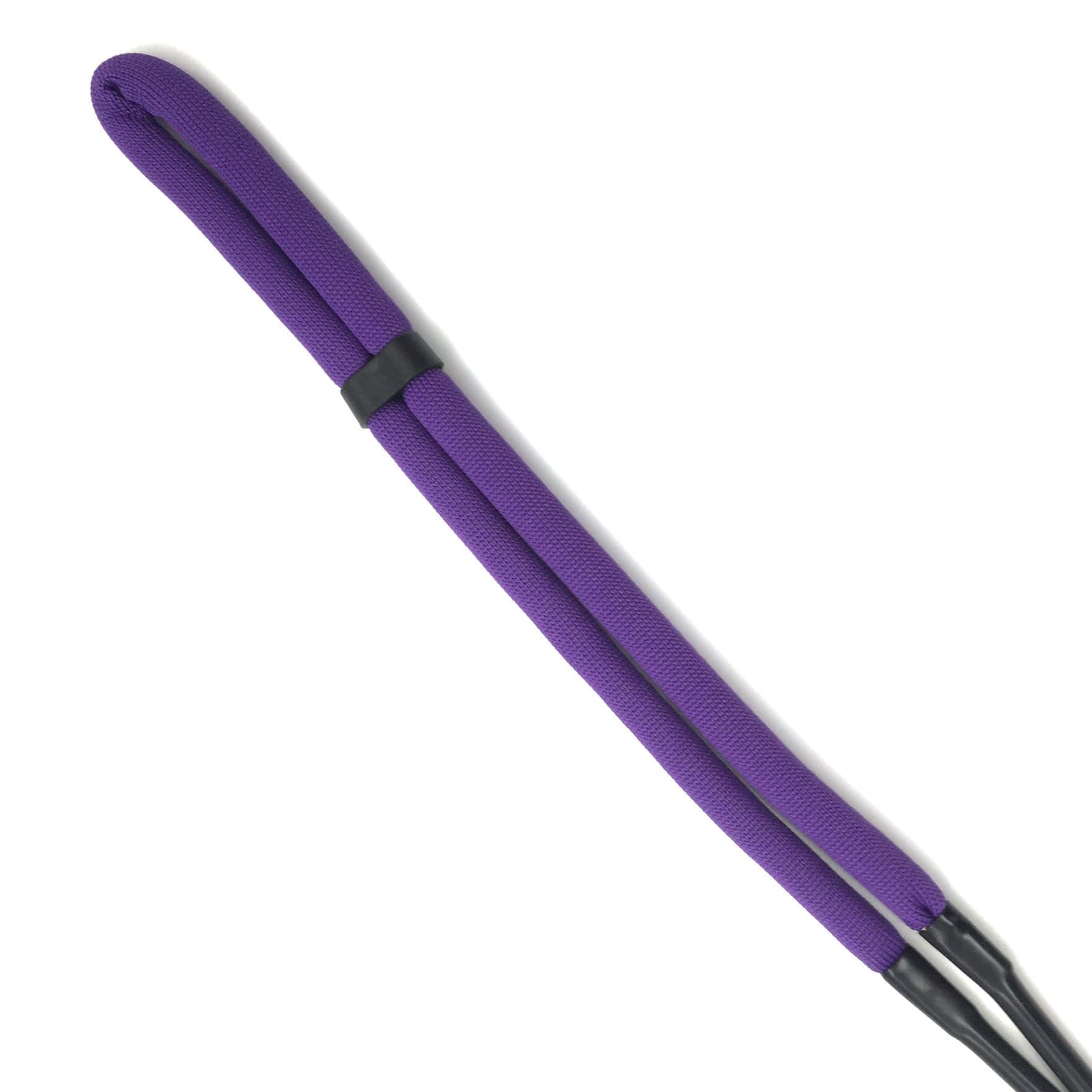 attache lunette sport flottant violet