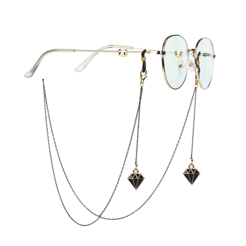 bijoux pour branches de lunettes diamant