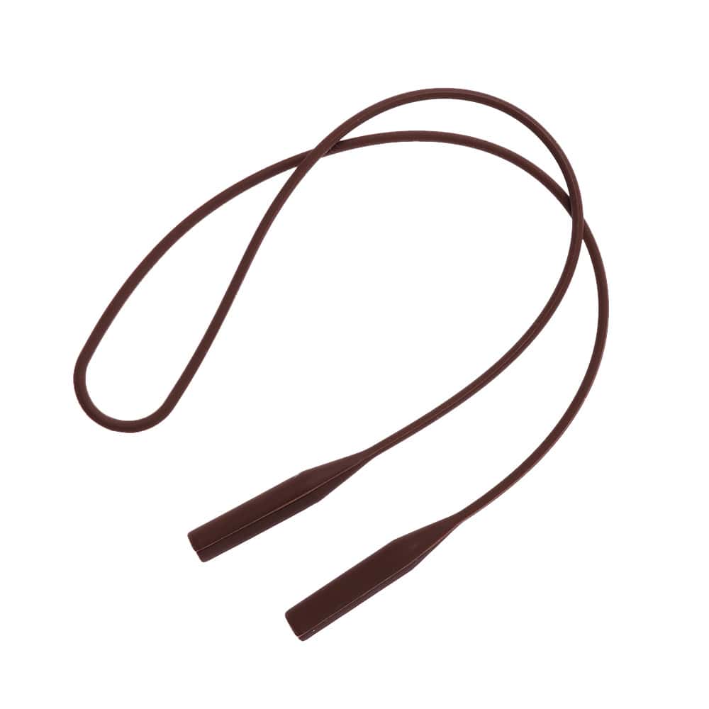 cordon elastique lunette marron
