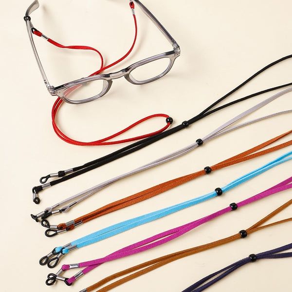 Sangle De Lunettes Réglable – Pour Homme Et Femme – Garde Tes Lunettes Autour Du Cou – Matière Douce